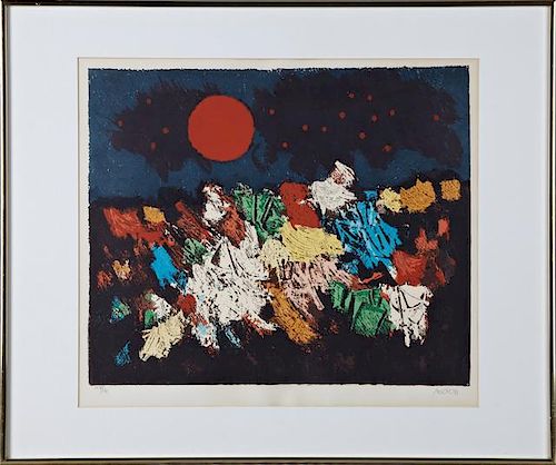 Mordecai Ardon (1896-1992), "Creation," 20th c., p