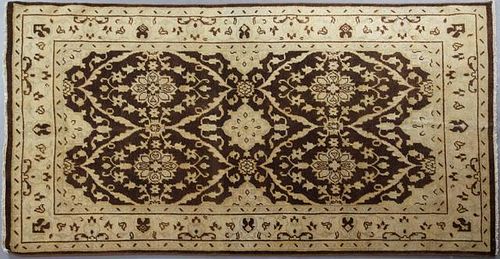 Indian Oushak Carpet, 5' 6 x 8' 6.