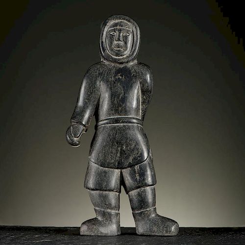 Kaka Ashoona (Inuit, 1928-1996) Stone Sculpture