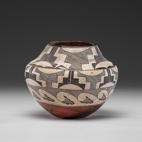 Acoma Pottery Jar From the Collection of John O. Behnken, Georgia