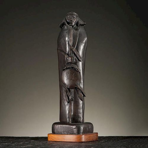 Allan Houser (Chiricahua Apache, 1914-1994) Bronze Sculpture