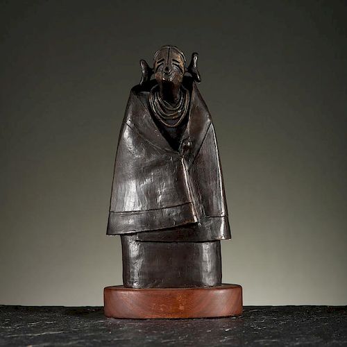 Dan Namingha (Tewa-Hopi, b. 1950) Bronze Sculpture