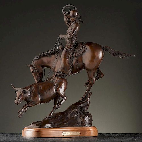 H. Clay Dahlberg (American, b. 1946) Bronze Sculpture