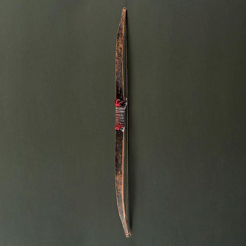 Cheyenne Society Recurve Bow From an Important Denver, Colorado Collector