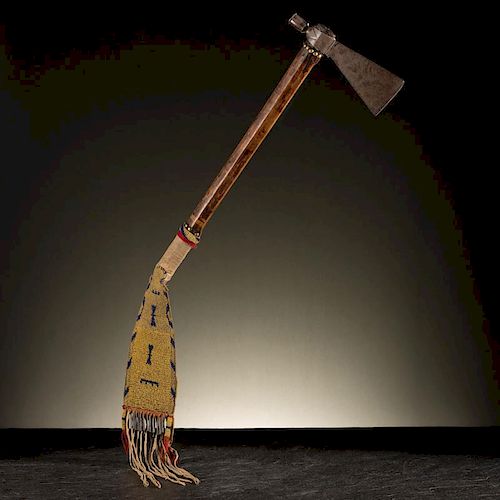 Western Plains Pipe Tomahawk From the Heye Foundation
