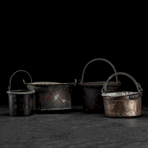 Copper Trade Kettles From the Collection of Jim Ritchie, Toledo, Ohio
