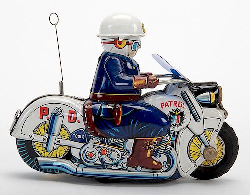 Police Patrol Motorcycle