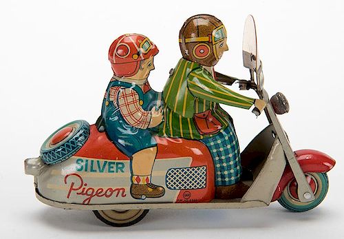 Silver Pigeon Scooter