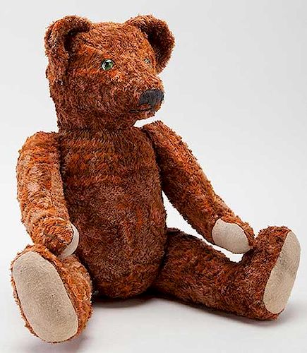 Antique Multi-Color Mohair Teddy Bear
