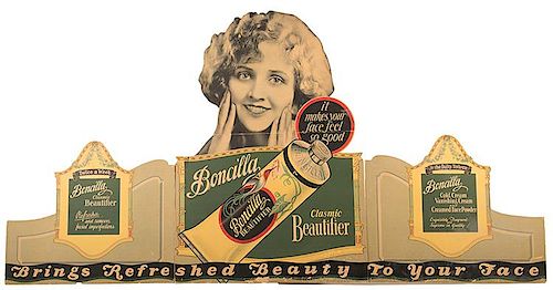 Three Piece Counter Top Die Cut Advertising Sign