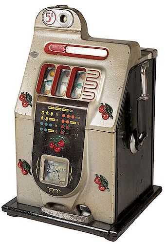 Five Cent Mills Cherry Front Slot Machine