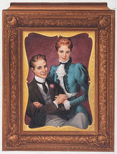 Ever After Portrait in Faux Frame