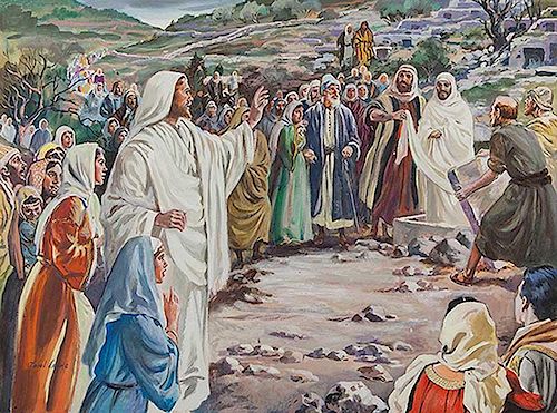 Jesus Raising Lazarus from the Dead