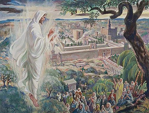 Ascension of Jesus and Jerusalem