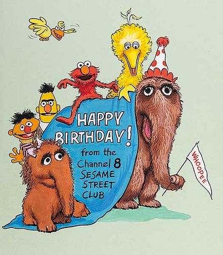 1988 Sesame Street Characters