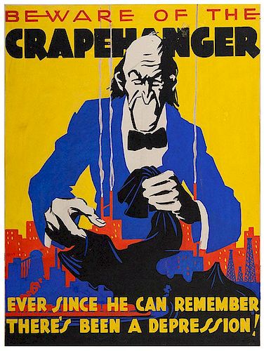Beware the Crapehanger! Ever Since He can Remember There's Been a Depression