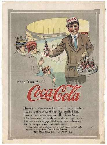 Eight Coca-Cola Magazine Advertisments
