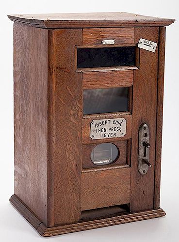 Five Cent Mack Cigar Vending Machine