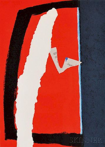 Robert Motherwell (American, 1915-1991)      Game of Chance