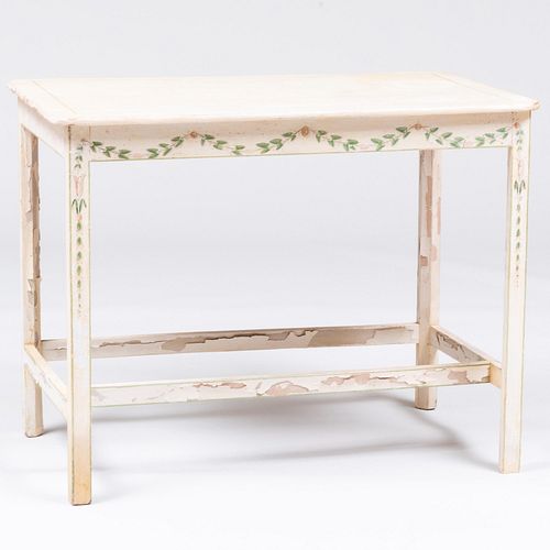 English Provincial Painted Table