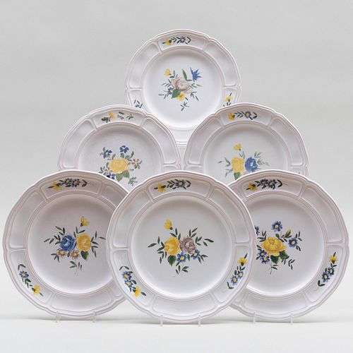 French Faience Part Service