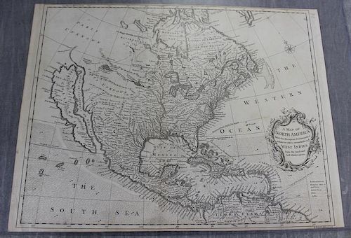 SEALE, R.W. "A Map of North America with the