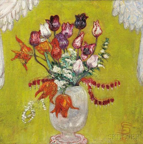 Florine Stettheimer (American, 1871-1944)      Floral Still Life