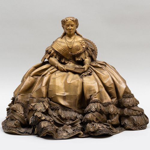 Gilt-Bronze Model of a Seated Victoria, Princess Royal