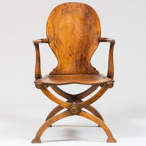 George II Beechwood Hall Chair