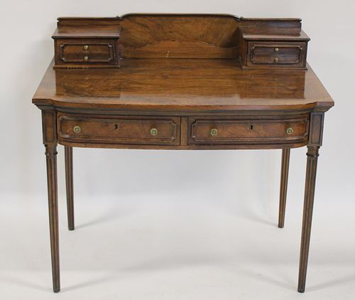 Antique Rosewood Carlton Style Desk.