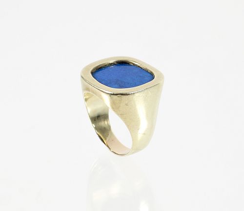 14K Lapis Lazuli Ring