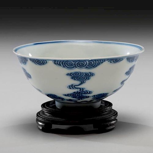 Guangxu Period Blue and White Bowl 