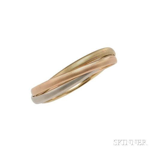 14kt Gold Trinity Bracelet, Cartier