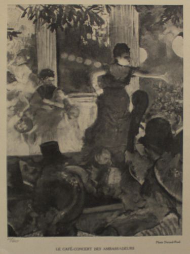 Edgar Degas (after) - Le Cafe Concert des Ambassadeurs
