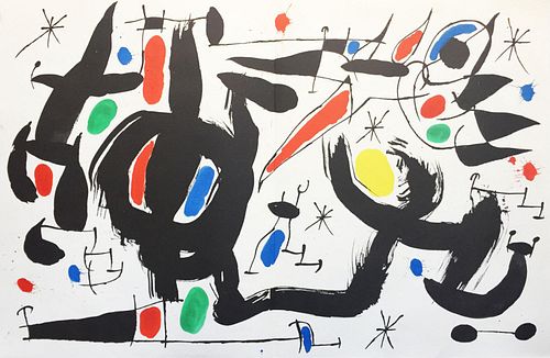Joan Miro - Untitled VIII from Les Essencies de la