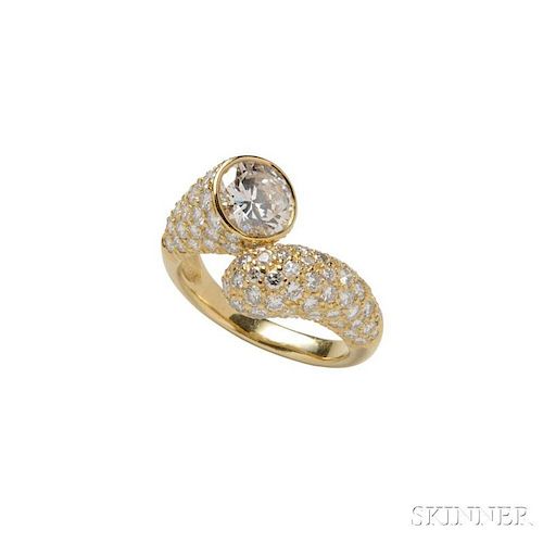 18kt Gold and Diamond Ring, Harry Winston