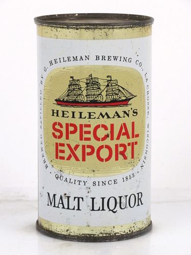 1955 Heileman's Special Export Malt Liquor 12oz 81-28 Flat Top Can La Crosse, Wisconsin