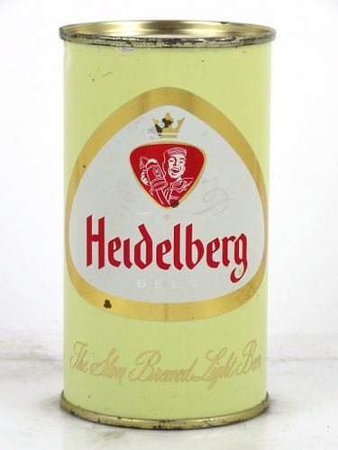 1958 Heidelberg Beer 12oz 81-16 Flat Top Can Tacoma, Washington