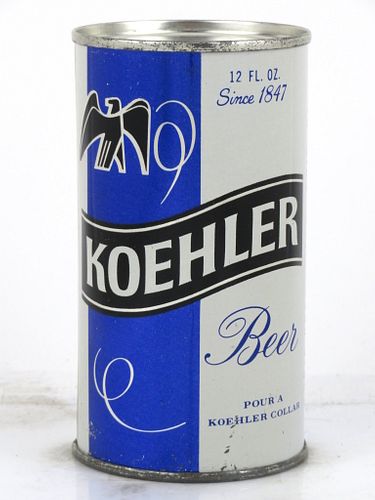 1961 Koehler Beer 12oz 88-26 Flat Top Can Erie, Pennsylvania