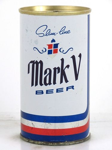 1968 Mark V Beer 12oz T91-23b Tab Top Can Columbus, Ohio