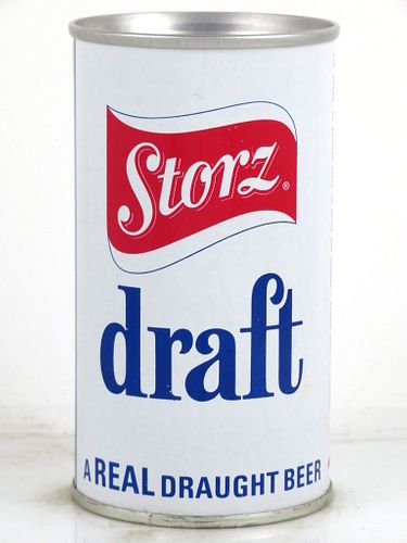 1965 Storz Draft Beer 12oz T128-21 Tab Top Can Omaha, Nebraska