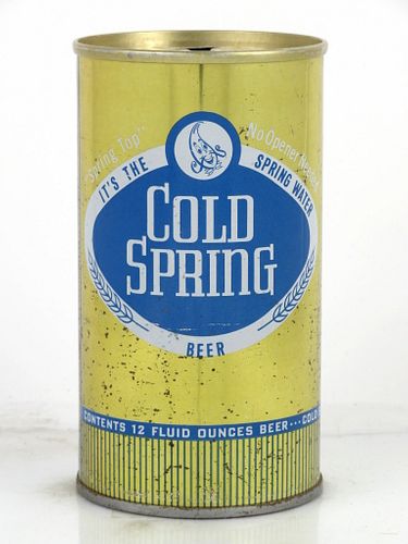 1965 Cold Spring Beer 12oz T55-31 Tab Top Can Cold Spring, Minnesota