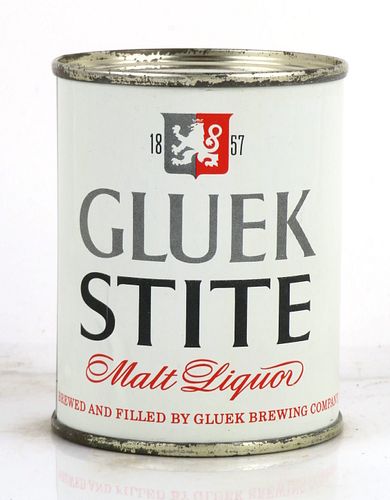 1959 Gluek Stite Malt Liquor 8oz Can 241-10 Minneapolis, Minnesota