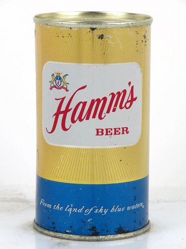 1958 Hamm's Beer 12oz 79-21.1 Flat Top Can Saint Paul, Minnesota
