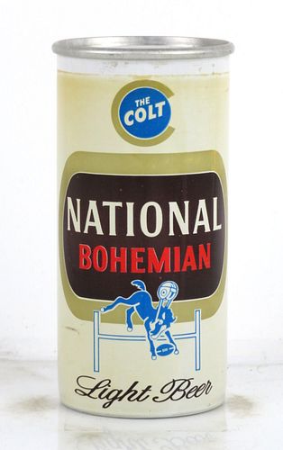 1961 National Bohemian Light Beer (FULL) 7oz Can 242-03 Baltimore, Maryland