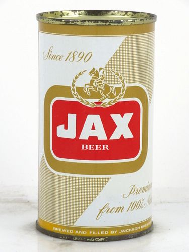 1962 Jax Beer 12oz 86-20.2 Flat Top Can New Orleans, Louisiana