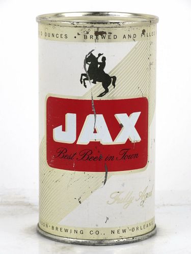 1955 Jax Beer 12oz 86-14 Flat Top Can New Orleans, Louisiana