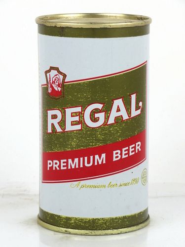 1960 Regal Premium Beer 12oz 121-32 Flat Top Can Miami, Florida