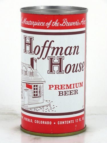 1964 Hoffman House Premium Beer 12oz 82-33 Flat Top Can Pueblo, Colorado