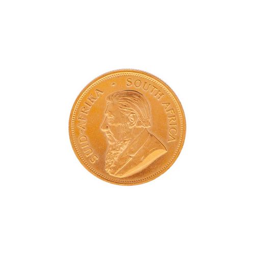 Medalla de 1 onza Krugerrand Africa en oro amarillo de 21k. Peso: 34.0 g.